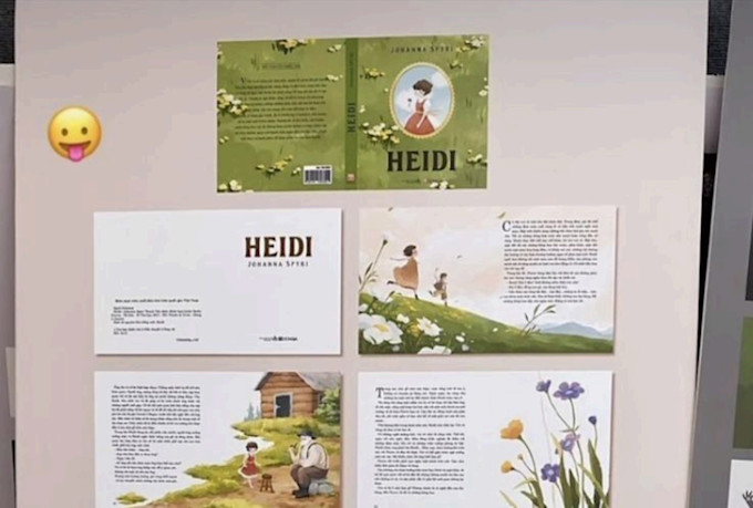 illustrate children book, story book and colouring book